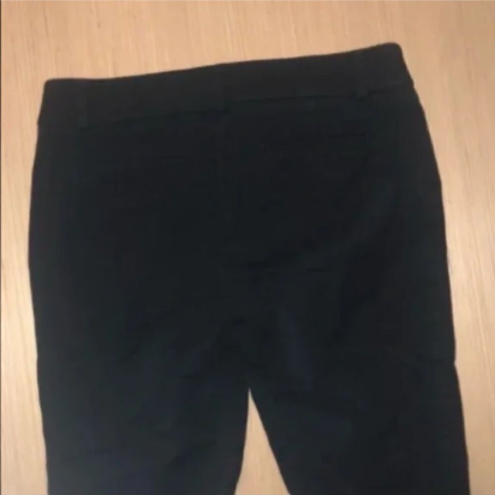 Loft Black Cropped Pixie Work Pants - Picture 7 of 8